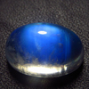 AAAAA - High Grade Quality - Rainbow Moonstone Cabochon Gorgeous Rainbow Blue Full Flashy Fire size - 10x16mm weight 12.15 cts High 9mm